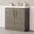 Delphi Nordic 800mm 2-Door Floor Standing Vanity Unit (inc Basin) | Thumbnail Image