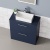 Delphi Nordic Midnight Blue 800mm 2-Drawer Floor Standing Countertop Vanity Unit | Thumbnail Image
