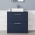 Delphi Nordic Midnight Blue 800mm 2-Drawer Floor Standing Countertop Vanity Unit | Thumbnail Image