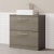 Delphi Nordic 800mm 2-Drawer Floor Standing Countertop Vanity Unit | Thumbnail Image