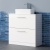 Delphi Nordic 800mm 2-Drawer Floor Standing Countertop Vanity Unit | Thumbnail Image