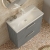 Delphi Nordic 800mm 2-Drawer Floor Standing Vanity Unit (inc Basin) | Thumbnail Image