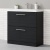 Delphi Nordic 800mm 2-Drawer Floor Standing Vanity Unit (inc Basin) | Thumbnail Image