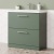 Delphi Nordic 800mm 2-Drawer Floor Standing Vanity Unit (inc Basin) | Thumbnail Image