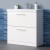 Delphi Nordic 800mm 2-Drawer Floor Standing Vanity Unit (inc Basin) | Thumbnail Image