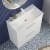 Delphi Nordic 800mm 2-Drawer Floor Standing Vanity Unit (inc Basin) | Thumbnail Image