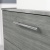 Delphi Nordic Anthracite 800mm 2-Drawer Wall Hung Countertop Vanity Unit | Thumbnail Image