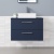 Delphi Nordic Midnight Blue 800mm 2-Drawer Wall Hung Countertop Vanity Unit | Thumbnail Image