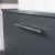 Delphi Nordic Soft Black 800mm 2-Drawer Wall Hung Countertop Vanity Unit | Thumbnail Image