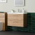 Delphi Nordic 800mm 2-Drawer Wall Hung Vanity Unit (inc Basin) | Thumbnail Image