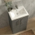 Delphi Nordic Compact 500mm 2-Door Floor Standing Vanity Unit (inc Basin) | Thumbnail Image