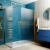 Delphi Optics Fluted Brushed Brass Walk-In Shower Enclosure | Thumbnail Image