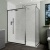 Delphi Optics Framed Brushed Pewter Walk-In Shower Enclosure | Thumbnail Image