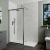 Delphi Optics Framed Brushed Pewter Wet Room Shower Screen | Thumbnail Image