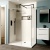 Delphi Optics Matt Black Walk-In Shower Enclosure 1300mm x 800mm | Thumbnail Image