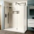 Delphi Optics Matt Black Walk-In Shower Enclosure | Thumbnail Image