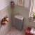 Delphi Pavilion 400mm 1-Door Floor Standing Vanity Unit (inc Cloakroom Basin) | Thumbnail Image