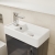 Delphi Pavilion Grey 400mm 1-Door Floor Standing Vanity Unit (inc Cloakroom Basin) | Thumbnail Image