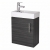 Delphi Pavilion 400mm 1-Door Wall Hung Vanity Unit (inc Cloakroom Basin) | Thumbnail Image