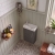 Delphi Pavilion 400mm 1-Door Wall Hung Vanity Unit (inc Cloakroom Basin) | Thumbnail Image