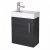 Delphi Pavilion 400mm 1-Door Wall Hung Vanity Unit (inc Cloakroom Basin) | Thumbnail Image