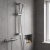 Delphi Pennard Thermostatic Round Bar Mixer Shower with Shower Kit - Chrome | Thumbnail Image