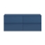 Delphi Penthouse Satin Blue 1200mm 4-Drawer Wall Hung Countertop Vanity Unit | Thumbnail Image