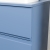 Delphi Penthouse Satin Blue 1200mm 4-Drawer Wall Hung Countertop Vanity Unit | Thumbnail Image
