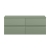 Delphi Penthouse 1200mm 4-Drawer Wall Hung Countertop Vanity Unit | Thumbnail Image