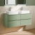 Delphi Penthouse 1200mm 4-Drawer Wall Hung Countertop Vanity Unit | Thumbnail Image