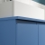 Delphi Penthouse Satin Blue 500mm 2-Door Floor Standing Countertop Vanity Unit | Thumbnail Image