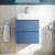 Delphi Penthouse Satin Blue 500mm 2-Drawer Wall Hung Countertop Vanity Unit | Thumbnail Image