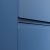 Delphi Penthouse Satin Blue 500mm 2-Drawer Wall Hung Countertop Vanity Unit | Thumbnail Image
