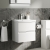 Delphi Penthouse 500mm 2-Drawer Wall Hung Vanity Unit (inc Basin) | Thumbnail Image