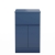 Delphi Penthouse Satin Blue 500mm 2-Door 1-Drawer Floor Standing Countertop Vanity Unit | Thumbnail Image