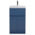Delphi Penthouse 500mm 2-Door 1-Drawer Floor Standing Vanity Unit (inc Basin) | Thumbnail Image