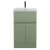 Delphi Penthouse 500mm 2-Door 1-Drawer Floor Standing Vanity Unit (inc Basin) | Thumbnail Image