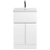 Delphi Penthouse 500mm 2-Door 1-Drawer Floor Standing Vanity Unit (inc Basin) | Thumbnail Image