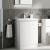 Delphi Penthouse 600mm 2-Door Floor Standing Vanity Unit (inc Basin) | Thumbnail Image