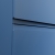 Delphi Penthouse Satin Blue 600mm 2-Drawer Wall Hung Countertop Vanity Unit | Thumbnail Image