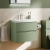 Delphi Penthouse 600mm 2-Drawer Wall Hung Vanity Unit (inc Basin) | Thumbnail Image