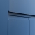 Delphi Penthouse Satin Blue 600mm 2-Door 1-Drawer Floor Standing Countertop Vanity Unit | Thumbnail Image