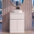Delphi Penthouse 600mm 2-Door 1-Drawer Floor Standing Countertop Vanity Unit | Thumbnail Image