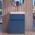 Delphi Penthouse 600mm 2-Door 1-Drawer Floor Standing Vanity Unit (inc Basin) | Thumbnail Image