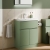 Delphi Penthouse 600mm 2-Door 1-Drawer Floor Standing Vanity Unit (inc Basin) | Thumbnail Image