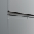 Delphi Penthouse Satin Grey 600mm 2-Door 1-Drawer Floor Standing Vanity Unit (inc Basin) | Thumbnail Image