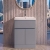 Delphi Penthouse 600mm 2-Door 1-Drawer Floor Standing Vanity Unit (inc Basin) | Thumbnail Image