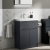 Delphi Penthouse 600mm 2-Door 1-Drawer Floor Standing Vanity Unit (inc Basin) | Thumbnail Image