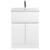Delphi Penthouse 600mm 2-Door 1-Drawer Floor Standing Vanity Unit (inc Basin) | Thumbnail Image