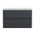 Delphi Penthouse 800mm 2-Drawer Wall Hung Premium Countertop Vanity Unit | Thumbnail Image